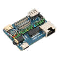 Miniatyrbilde 2 av 8: For Raspberry Pi Module 4 Board Multi Interface PCB 4K 30fps CM4 Socket USB2.0 CSI Connector 5V Input Mini Base Board