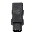 Miniatyrbillede 5 af 8: 4 STK IEC320 C8 til C13 Netledning Adapter PVC-hus IEC320 Strømstik Adapter til Laptop Ups Socket