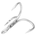 Miniatyrbilde 8 av 8: Fiskekrok skjerpet pigghå høy styrke metall diskant kroker fiskekrok (20stk*6#)