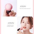 Pikkukuva 2 / 8: Mushroom Head Sponge Puff Small Dry Wet Puff Makeup Tool Kosmeettiset tarvikkeet