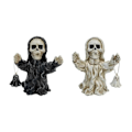Miniatyrbillede 1 af 5: Hovedbøjle kranie dekoration Skelet Figurer Cool Statue C