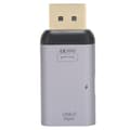 Pikkukuva 1 / 8: Type C -sovitin HD 4K PD 100W kannettava Type C naaras-uros kullattu sovitintelakka (Type C naaras-DP uros)