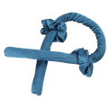 Miniatyrbilde 3 av 8: No Heat Curling Rod Curling Foam Hårrulle DIY Sove Heatless Hårkrøllere Hårkrølleverktøy Mørkeblått