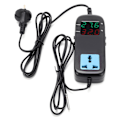 Miniatyrbillede 7 af 8: Digital Display Termostat Intelligent Elektronisk Temperaturregulator Regulator AC 90V~250VEU Stik
