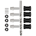 Miniatyrbilde 6 av 8: RC forlengelses- og utvidelseskobling med 5,5 mm bor for SCX10/TRX4 1/10 RC-bil 20 mm