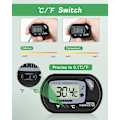 Miniatyrbilde 2 av 5: Zacro LCD Digital Akvarium Termometer