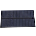 Miniatyrbillede 8 af 8: 1,8 W 5,5 V Mini solcellepanel modul PET sol laminater DIY til lys legetøj oplader 123x83MM
