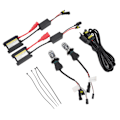 Miniatyrbillede 8 af 8: Xenon forlygter 5500LM H4 Xenon pære 55W HID Xenon pære sæt til alle DC12V biler 8000K blå