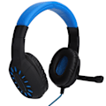 Miniatyrbilde 3 av 8: Kablet hodetelefon PC datamaskin spill stereo lysende headset med mikrofon 20Hz‑20KHz