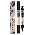 Pikkukuva 5 / 5: Eyeliner-leimasin, nestemäinen eyeliner-leimasin, siivekäs eyeliner-leimasin, vedenkestävä siivekäs eyeliner, kaksoiskärki, pitkäkestoinen, ei leviä