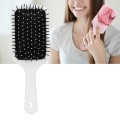 Miniatyrbild 4 av 8: Marbling Gasbag Frisörkam Plast Utsökt hårbotten Massage Kam Styling Tool Stor fisk Begonia