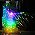 Miniatyrbillede 3 af 4: Multifarvede LED Mave-Dansevinger til Voksne og Børn