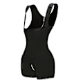 Miniatyrbillede 1 af 5: Helkrops Armdragt Talje Træner Korset Shapewear 4XL Sort