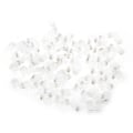Miniatyrbilde 5 av 8: 100 stk RJ45 Cat5E modulære uskjermede gullbelagte nettverkskabelkontakter for datamaskiner TV-er
