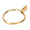 Miniatyrbillede 1 af 8: Blank Ring Base Stål Korte Fire Kløer Udsøgte blanke lette fingerringe Komponenter til gør-det-selv-håndværk Smykkefremstilling af guld