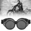Pikkukuva 6 / 8: ABS Vintage Style Steampunk -suojalasit kaksikerroksiset aurinkolasit Party Prop Decorblackille
