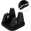 Miniatyrbillede 2 af 4: Mobiltelefonholder, skridsikker måtte til bilens instrumentbræt, universal silikone biltelefonholder, sort