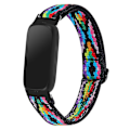 Miniatyrbillede 2 af 5: Fitbit Inspire 3 Elastisk Flettet Nylon Solo Loop Sport Watch Band Sort - 414
