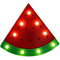 Miniatyrbild 1 av 5: Vattenmelonformad LED-nattlampa för barn, batteridriven sänglampa, dekorativ present för små sovrum