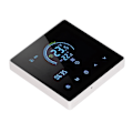 Miniatyrbillede 5 af 8: 16A Digital Termostat med LCD-skærm Programmerbar Termostat Elektrisk Varmetermostat til Hjemmekontor Hotel AC 90V-240V Hvid Uden WiFi