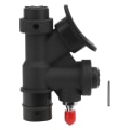 Miniatyrbilde 1 av 8: Scuba Diving Universal 45-graders Oral Power Inflator K-formet ventilavlastningsventil for standard 1-tommers slange