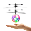 Miniatyrbillede 5 af 8: LED Lysende Elektrisk Flyvende Bold Helikopter til Børn Induktion Flyvende Legetøj Håndkontrol RC Flyvende Lys Op Legetøj Indendørs Udendørs Spil