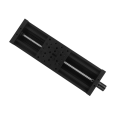 Miniatyrbillede 5 af 8: Skrue Slide Lineær Bord Aluminiumslegering 3D Printer Graveringsmaskine Sort/SølvSort 400mm
