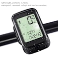 Miniatyrbillede 7 af 8: Mountain Road Bike Trådløs Odometer Multifunktionel Interface Stor Skærm Vandtæt Velometer Support Fem Sprog