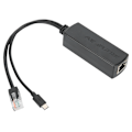 Miniatyrbillede 2 af 8: POE Splitter Strømforsyningsmodul USB Standard Isolation Separator Kabel 48V til 5V