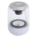Miniatyrbilde 2 av 8: Bærbar trådløs Bluetooth 5.0 høyttaler subwoofer HIFI LED lys stereo høyttaler hvit