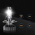 Miniatyrbillede 5 af 8: LED-bilforlygte, superlys, udskiftning af bilforlygtepærer, kortslutningsbeskyttelse, mini-autolamper H1