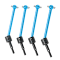 Pikkukuva 3 / 8: 4 kpl RC Metal Universal CVD Drive Shaft Set Tamiya TT02B 1/10 RC Auto Upgrade Osia Sini