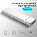 Miniatyrbillede 8 af 8: Type-C stødsikker og bærbar ultratynd mobil Solid State Drive til Coolfish M1128GB