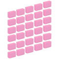 Miniatyrbild 2 av 8: 30st Mini Nail Buffer Professionell Bärbar Hemsalong Nagelputsning Slipblock Manikyr ToolPink