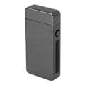 Miniatyrbillede 2 af 8: Elektrisk dobbelt buel lighter genopladelig vindsikker flammefri 220mAh aluminiumlegering USB lighter sort