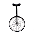 Miniatyrbillede 2 af 8: Mini unicykel model i høj simulation holdbar robust legering udsøgt design bred anvendelighed mini unicykel ornament