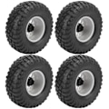 Miniatyrbillede 6 af 8: 4 stk. 2,2 tommer RC-hjul dæk med legering hjulnav til Axial SCX10 D90 1/10 RC Crawler Hvid
