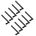 Miniatyrbilde 2 av 8: 10 stk Antenne SMA hann indre pin Omnidireksjonell høy forsterkning roterbar justerbar ekstern antenne