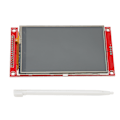 Miniatyrbillede 1 af 8: 3,5 tommer TFT LCD Display Modul SPI Seriel Port 320x480 Dot Matrix ILI9488 Driver Touch Screen TFT LCD Display Modul