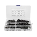 Miniatyrbillede 1 af 8: 480 stk. flade skiver sortiment M2 M2.5 M3 M4 M5 M6 M8 M10 kulstofstål hardware til bil hjem