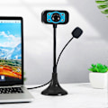 Miniatyrbilde 2 av 5: Webkamera USB Høy Definisjon for Skype Datamaskin PC Laptop