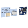 Miniatyrbillede 1 af 8: Chip SD2SP2 Micro Memory Card Adapter Mini Disc DVD Accessory Kits for NGC Game ConsoleWhite