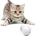 Miniatyrbild 1 av 5: Smart Interaktiv Kattleksak - Nyaste Versionen 360 Graders Självroterande Boll, USB Uppladdningsbar Wicked Ball, Inbyggd Snurrande LED-lampa, Stimulerar Jakt