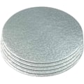 Pikkukuva 1 / 4: 9\" Pyöreät kakkupahvit, hopeiset kakkualustat, 1,8 mm paksu, 2 kpl.