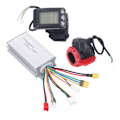 Miniatyrbillede 3 af 8: 36V 350W Motor Controller Display Panel Tommelgas Sæt Aluminium PCB Plast Elektrisk Cykel Modifikationssæt til Elektrisk Cykel Scooter