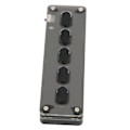 Miniatyrbilde 5 av 8: Programmerbart tastatur 5 taster Kablet USB Trådløs Bluetooth Dual Mode Mini Silikon Mute DIY Programmerbart Gaming Keyboard Svart