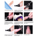 Pikkukuva 7 / 8: Kynsigeelisarja Gel Builder -kynsisarja UV-lampulla Nail Extension Gels Scissor Set All In One Starter Set