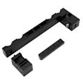 Pikkukuva 1 / 8: Pelikonsolin latausasema, 4-paikkainen laturijalusta ja 8 kortin tallennustila JoyCon Handle Blackille
