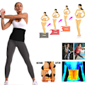 Miniatyrbillede 2 af 8: Waist Trainer Bælte til Kvinder Mænd Slankende Body Shaper Bælte Mavekontrol Shapewear