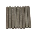 Miniatyrbillede 2 af 8: 9 stk. metalnummer stempler 0,12 tommer højt kulstofstål bred applikation metalstempel sæt til håndværk smykker DIY